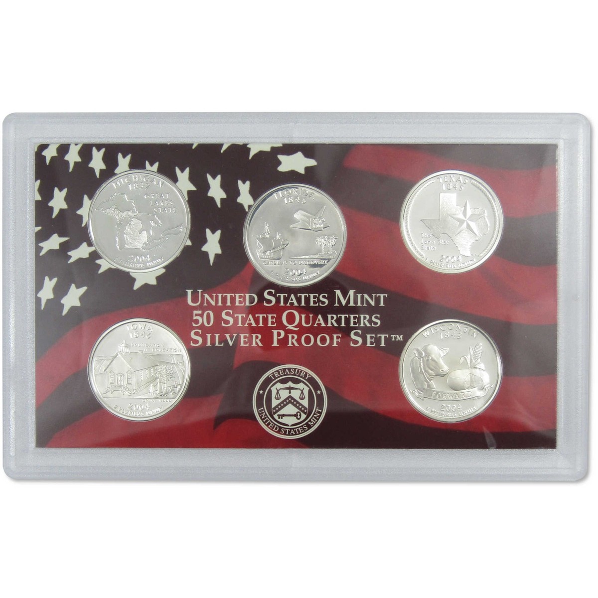 2004 Silver Proof Set U.S. Mint Original Government Packaging OGP