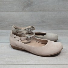 Earth Women's Alder Almr Leather Mary Jane Clog Shoes Sz 8.5M