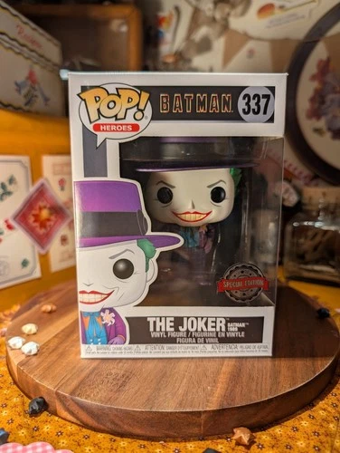 NEW IN BOX Funko Pop! #337 The Joker Batman 1989 Vinyl Figure