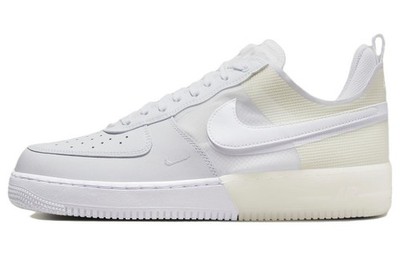 Nike Air Force 1 React Triple White Men DM0573-100 New Authentic