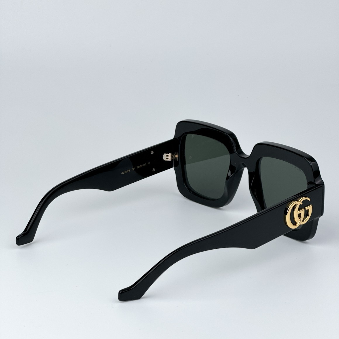 Gucci Women Sunglasses Black Grey Square GG1547S 001 BRAND  display picture 2