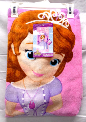 Jay Franco & Sons DISNEY JUNIOR ~ SOFIA THE FIRST Beach Towel 28'' x 58'' ~ NOS