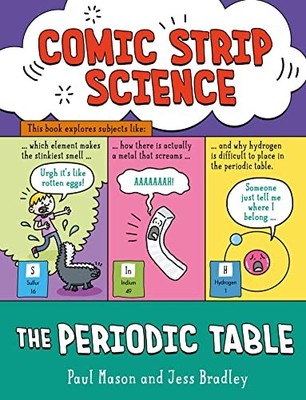 COMIC STRIP SCIENCE THE PERIODIC TABLE by Paul Mason Hardback Self Help Business