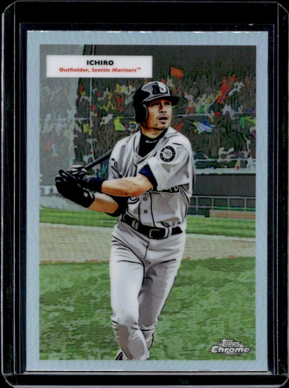 2025 Topps Chrome Platinum Ken Griffey Jr. Ichiro 1955 Double Headers #55DH-8