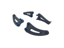 Team Associated NTC3 Nitro TC3 Factory Team Graphite braces w/ blue hardware