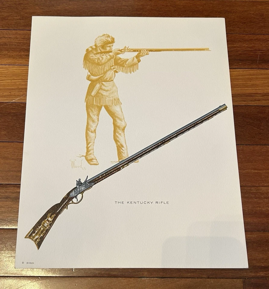 Di-Acro Firearm Colt Rifle Harpers Ferry Guns Art Prints by Paul Wood 1964-1965 - Image 4 of 4