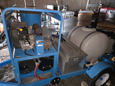 #ad Pressure Washer Trailer Cleaning System Hydro Engineering $10600.00