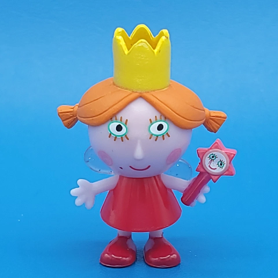 Ben & Holly’s Little Kingdom Amapola con Varita Figura Hada Real 2008 Nick Jr. Foto 2 de 4