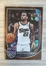 2025 Topps Bowman Chrome Reptilian Refractor #BCV-197 Devin Carter Kings
