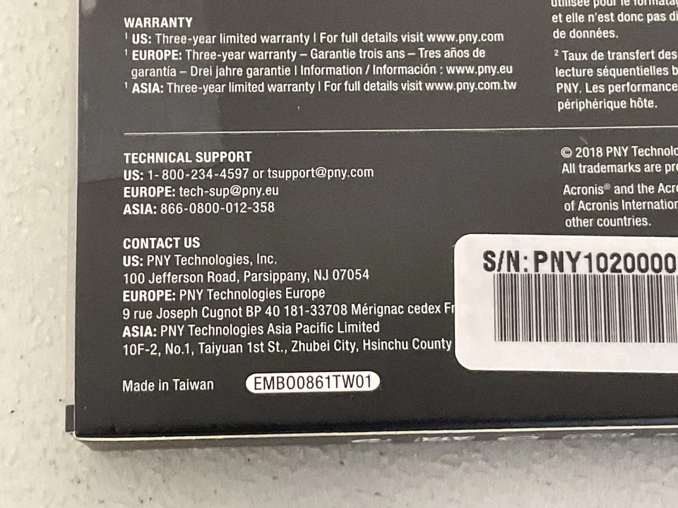 PNY CS900 240GB 2.5"" SATA III SSD Drive - Image 4 of 4