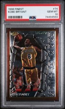 1996 Finest #74 Kobe Bryant PSA 10