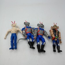 Lot Of 4 Vintage Biker Mice From Mars Action Figures Modo Vinny 1993 Galoob