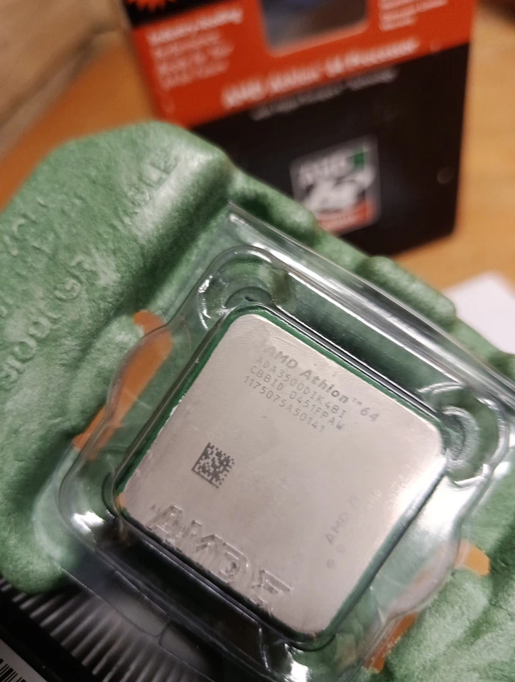 AMD Athlon 64 3500+ Chip Processor & Fan - Boxed & Instructions  - Image 4 of 4