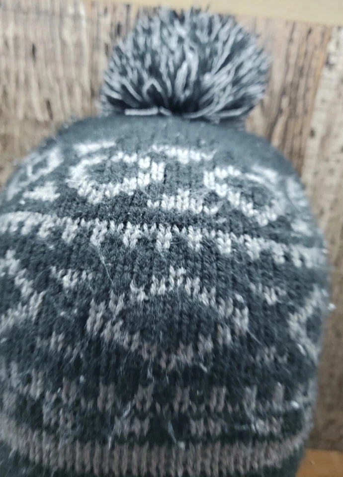 Carters Invierno Niño Tejido Gorro Nieve Sombrero Con Pompón Y Orejeras Talla 4-7 Unisex Foto 2 de 4