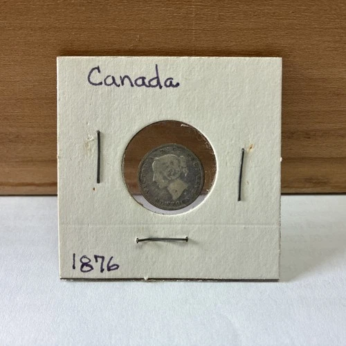 1876 Newfoundland 5 Cents — photo from the most recent tracked eBay sale