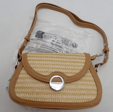 Oweisong Straw Beach Bag for Women Summer Purse Woven Vacation Handbags