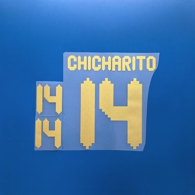 Mexico 2025 Chicharito Player Size Nameset ID Print Name & Number