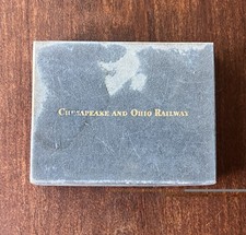 Vtg C&O Railroad Playing Cards Complete Double Deck Chessie Cat & Peake Boxed
