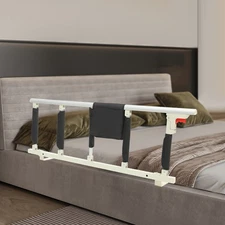 Foldable Bed Assist Rail for Seniors,Handicap Grab Bar,Fall Prevention,L-shaped