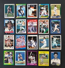 20 CARD LOT OF DIFFERENT ALAN TRAMMELL CARDS -MLB HOF -FREE SHIPPING! -#W112625H