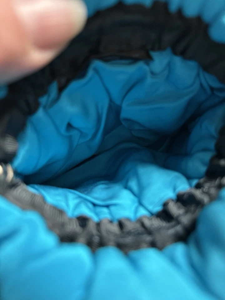 Bolso Bandolera Kate Anderson Verde Azulado Seda Estampado Paisley Boho Pequeño Cartera De Colección Foto 3 de 4