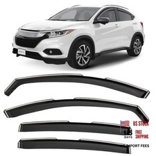 in-Channel Incredibly Durable Rain Guards Compatible with Honda For HR-V 16-22