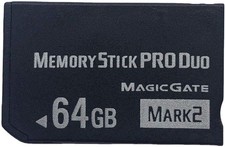 MS 64GB Memory Stick Pro Duo MARK2 for PSP 1000 2000 3000 Accessories/Camera ...