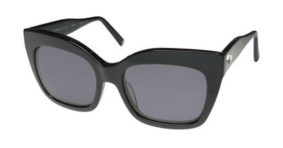 NEW KENDALL + KYLIE KKS5081 KEYLA SUNGLASSES 54-18-145 PLASTIC BLACK 001 CAT EYE