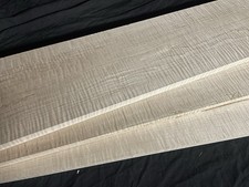 Curly Maple .78x7.75x36" Tiger S4S Lumber Wood Matching SET 127 SUPER AMAZING