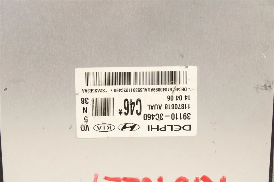 ECU ECM COMPUTER Sedona Entourage 2006 06 2007 07 2008 08 2009 09 1396227 - Изображение 2 из 4