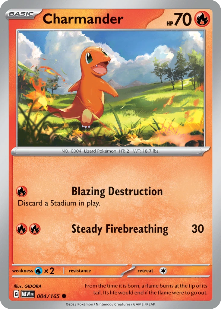Charmander In Pokémon Individual Trading Cards for sale