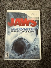 Jaws Ultimate Predator (Nintendo Wii, 2011) Tested and Working.  CIB