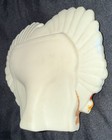 **VINTAGE** Ceramic Cherub Photo Frame Painted Angle Baby’s *Not Original Paint* — photo 4