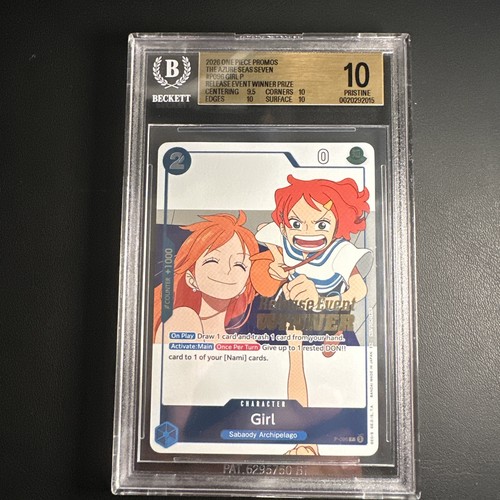 Girl (OP14 Release Event Winner) graded BGS 10 for sale on eBay