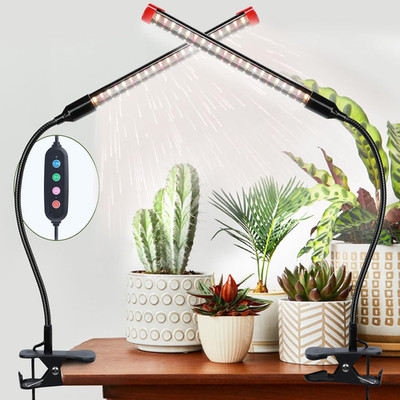 Game Changer! FECiDA 2026 2Pack 9 Watt Power Draw, NO Need Adapter, Clip Grow Li