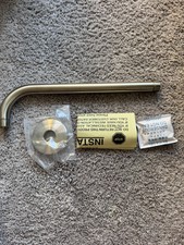 12  Wall Mount Right Angle Shower Arm   Satin...