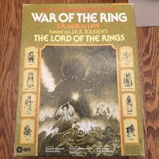 War Of The Ring SPI Punched No estoy seguro de si es fotos completas muestran todo
