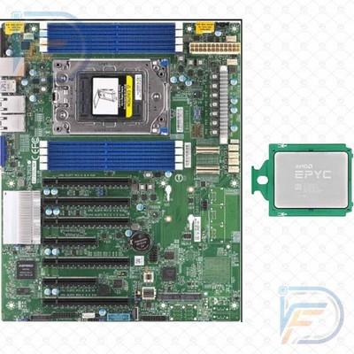 AMD EPYC 7302P 16C 32T CPU + Supermicro H12SSL-NT SP3 DDR4 10GbE Server Combo