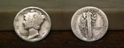 1921-P MERCURY WINGED LIBERTY SILVER DIME 1921P US COIN