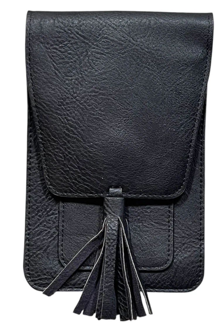 Sac Bandoulière K Carroll Harper - Cuir Végan Anti-RFID - Cadeau Préféré D'Oprah 2018 - Neuf Avec étiquettes (Gris)
