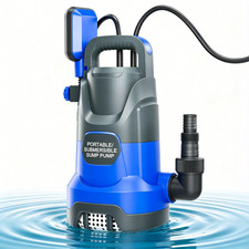 1 HP 4000 GPH Submersible Water Pump, IPX8 Wa...
