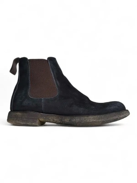 Men English Factory Boots Navy 41