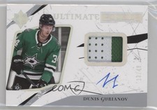 2017-18 Ultimate Collection Rookies 13/49 Denis Gurianov #65 Patch Auto 0zu