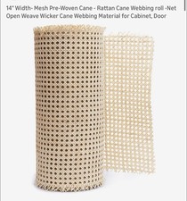 Natural Rattan Cane Webbing for DIY Furniture  Craft Projects