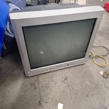 20" Vintage Sylvania CR202SL8 Flat Screen CRT Retro Gaming TV W Universal Remote