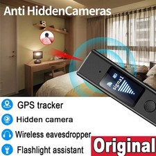 Hidden Camera Detector Anti Spy Bug GPS Tracker Finder Scanner Device Hotel Car