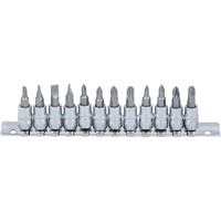 "Bgs 2163 Bit-Einsatz-Satz 3 Mm (1/4\") Schlitz Kreuzschlitz Pz Kreuzschlitz Ph"