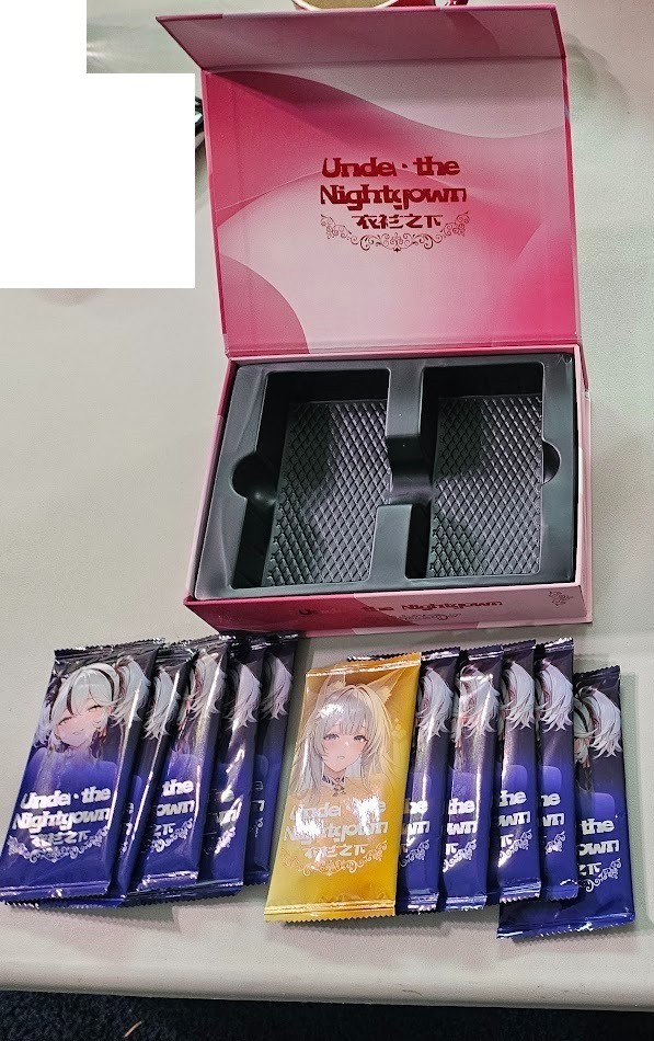 OPEN BOX Under The Nightgown Spicy Booster Box 11 Pack Trading