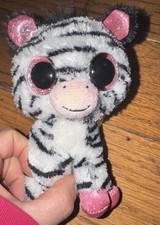 Izzy Zebra Beanie Boo 6 TY Plush With Tag