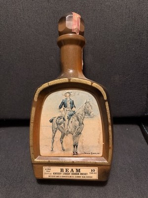 JIM BEAM BOURBON COLLECTIBLE DECANTER ''FREDERICK REMINGTON'' DECANTER
